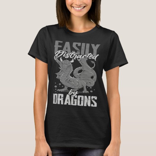 Dragon Head Cute Fantasy Creature 5 Tシャツ (正面)