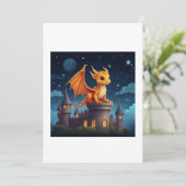 dragon illustration 招待状 (スタンド正面)