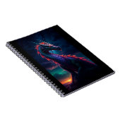 Dragon in Night Sky ノートブック (右側)