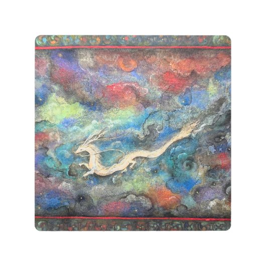 Dragon in the Clouds メタルプリント (正面)