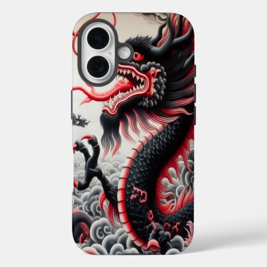 Dragon iPhone Case Case-Mate iPhoneケース (裏面)