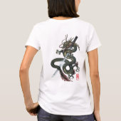 Dragon katana3 tシャツ (裏面)