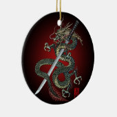 Dragon katana セラミックオーナメント (右)