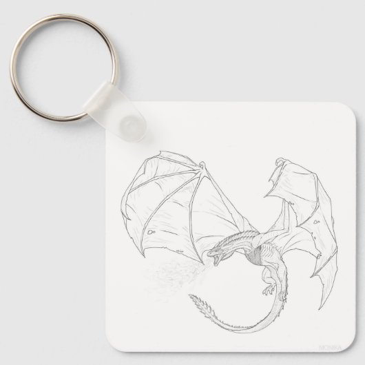 Dragon Keychain キーホルダー (正面)