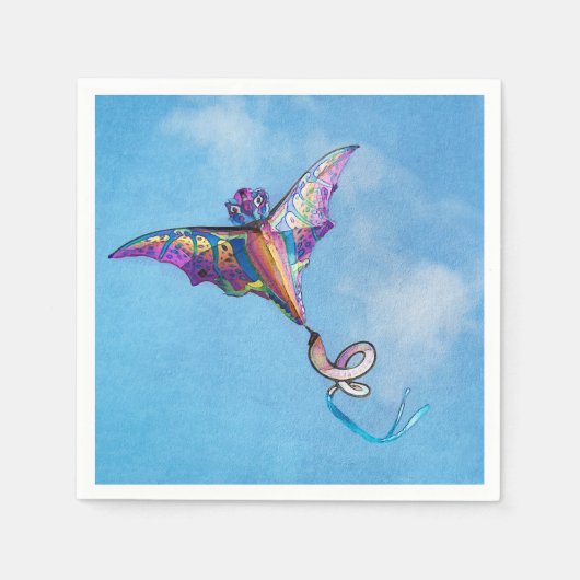 Dragon Kite  スタンダードカクテルナプキン (正面)