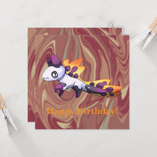 Dragon let’s Party  カード (正面/裏面インサイチュ)