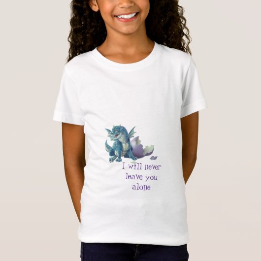 Dragon loves a pretty girl tシャツ (正面)