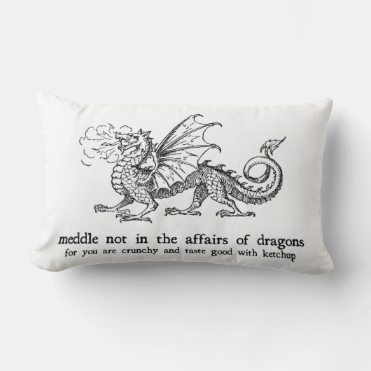 Dragon Lumbar Pillow ランバークッション (正面)