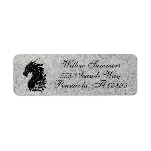 Dragon, Medieval ラベル (正面)