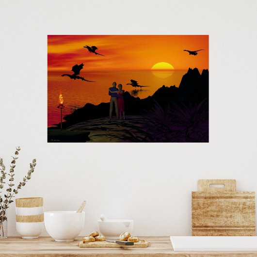 Dragon Migration ポスター (キッチン)