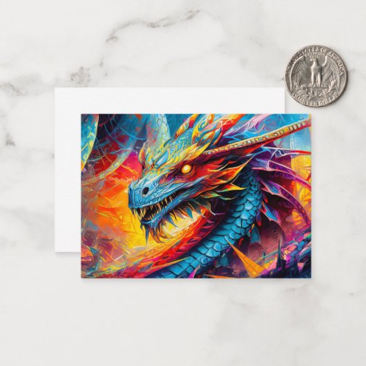 Dragon Note Card ノートカード (正面/裏面インサイチュ)