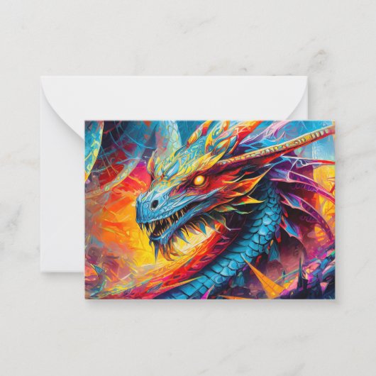 Dragon Note Card ノートカード (正面)