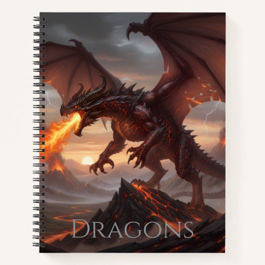 Dragon Notebook  ノートブック (正面)
