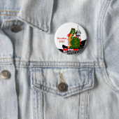 Dragon of Doudou – ベルギーのモンスのダカス 缶バッジ (インサイチュ)