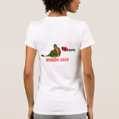 Dragon of Doudou 2025 in Mons, Belgium Tシャツ (裏面)