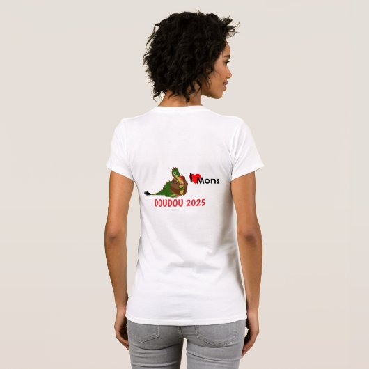 Dragon of Doudou 2025 in Mons, Belgium Tシャツ (裏面フル)