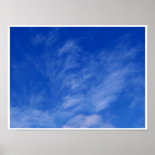 Dragon or Unicorn in the Clouds ~ Poster / Print ポスター (正面)
