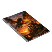 Dragon Over Duskfall Castle ノートブック (右側)