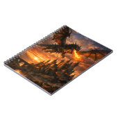 Dragon Over Duskfall Castle ノートブック (左側)