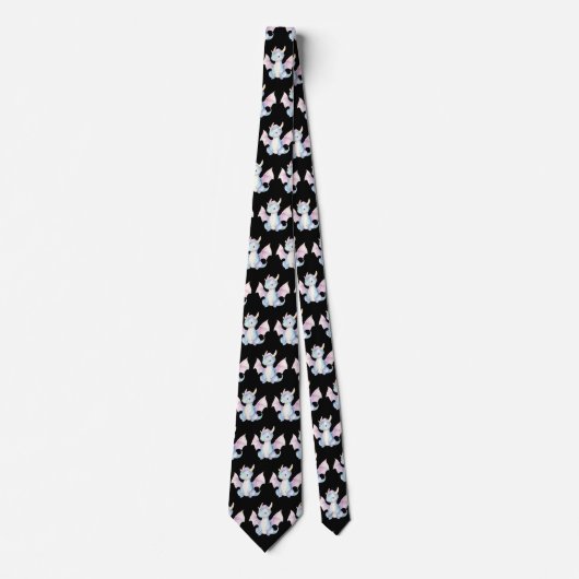 Dragon Pattern Neck Tie ネクタイ (正面)