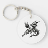 Dragón poligonal キーホルダー (正面)