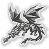 Dragón poligonal シール (正面)