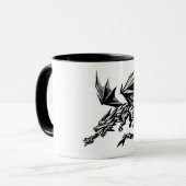 Dragón poligonal マグカップ (正面左)