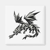 Dragón poligonal マグネット (正面)