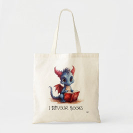 *~* DRAGON RED BLUE -'s 読 devour BOOKS AP88 トートバッグ
