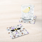 Dragon Rider Coasters Bookish Gift  スクエアペーパーコースター (インサイチュ)