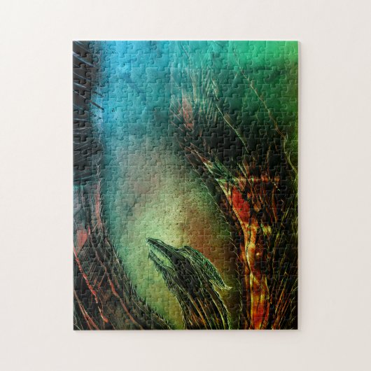 Dragon Rising ジグソーパズル (縦)