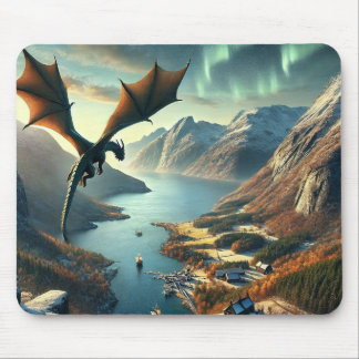 Dragon’s Journey – Epic Fantasy Landscape マウスパッド