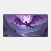 Dragon’s Night – Purple Fantasy Desk Mat 🌙🐉 デスクマット (正面)