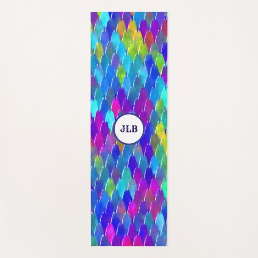 Dragon Scales ヨガマット (正面)