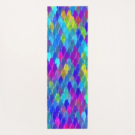 Dragon Scales ヨガマット (裏面)