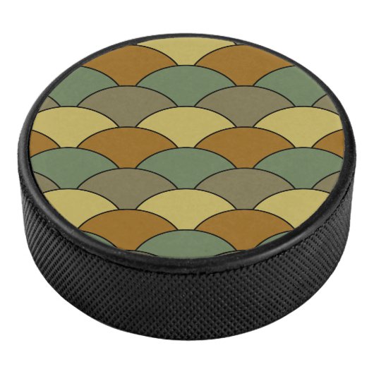 Dragon Scales, Fans, Waves, Seigaiha, Camouflage アイスホッケーパック (3/4)