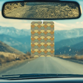 Dragon Scales, Fans, Waves, Seigaiha, Camouflage カーエアーフレッシュナー