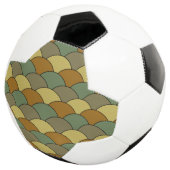 Dragon Scales, Fans, Waves, Seigaiha, Camouflage サッカーボール (3/4)