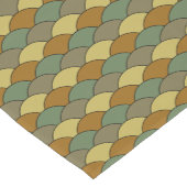 Dragon Scales, Fans, Waves, Seigaiha, Camouflage ショートテーブルランナー (コーナー)