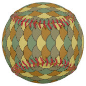 Dragon Scales, Fans, Waves, Seigaiha, Camouflage ソフトボール (裏面)