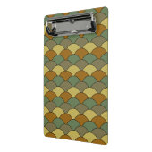 Dragon Scales, Fans, Waves, Seigaiha, Camouflage ミニクリップボード (アングル2)