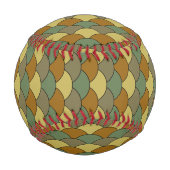 Dragon Scales, Fans, Waves, Seigaiha, Camouflage 野球ボール (正面)