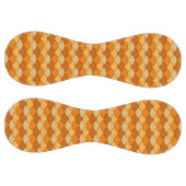 Dragon Scales, Fans, Waves, Seigaiha, Orange ソフトボール (パネル)