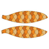 Dragon Scales, Fans, Waves, Seigaiha, Orange バスケットボール (パネル)