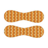 Dragon Scales, Fans, Waves, Seigaiha, Orange 野球ボール (パネル)