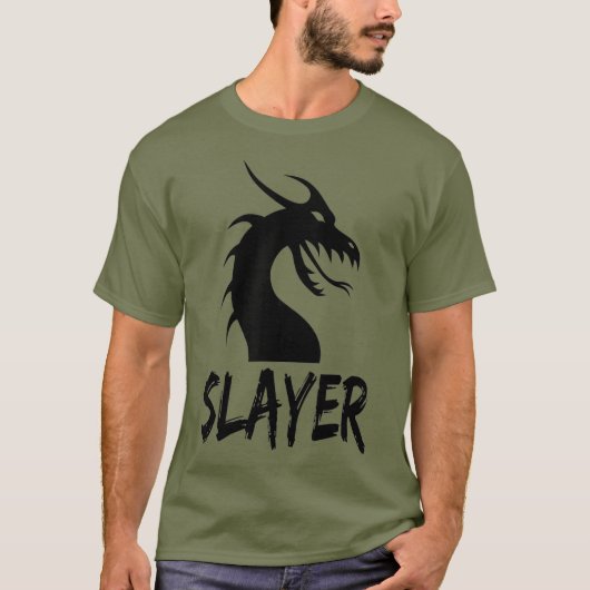 Dragon Slayer RPG Role Playing Game Gamer Gaming Tシャツ (正面)