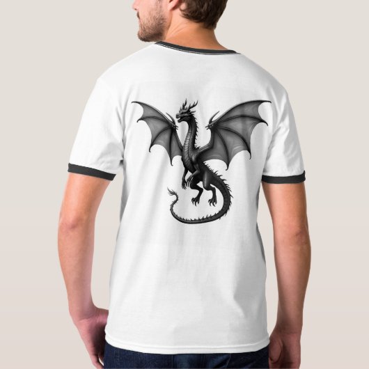 Dragon Spirit: Majestic Beast Tee Tシャツ (裏面)