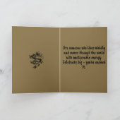 Dragon Stencil Style Cut Out Illustration カード (内部)