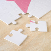 Dragon Styled Letter A, Dragon Alphabet, Monogram ジグソーパズル (側面)