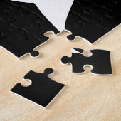 Dragon Styled Letter A, Dragon Alphabet, Monogram ジグソーパズル (側面)